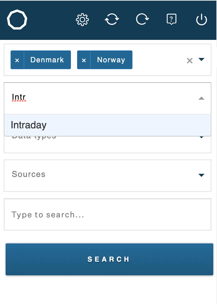 Searching for a filter option