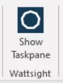 Show Taskpane button