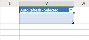 Autorefresh selected table