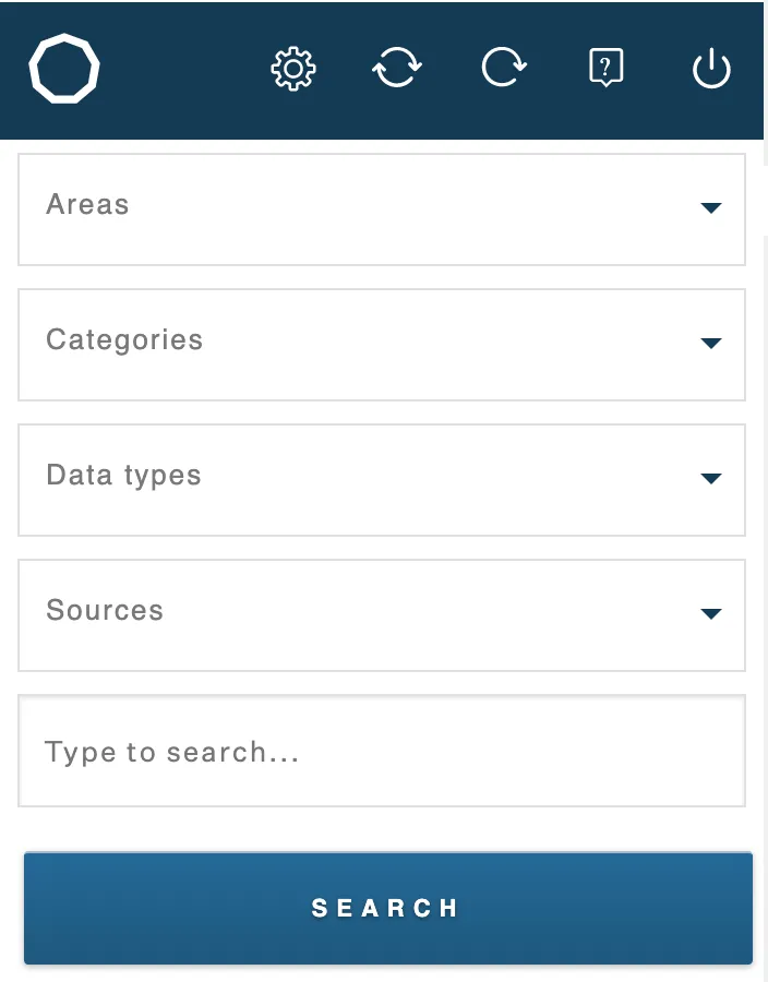 Predefined search filters